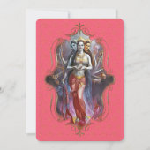 De mystiek van India 53 - Wenskaart Aankondiging (Voorkant)