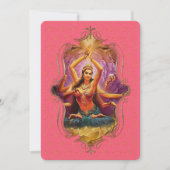 De mystiek van India 54 - Wenskaart Aankondiging (Voorkant)