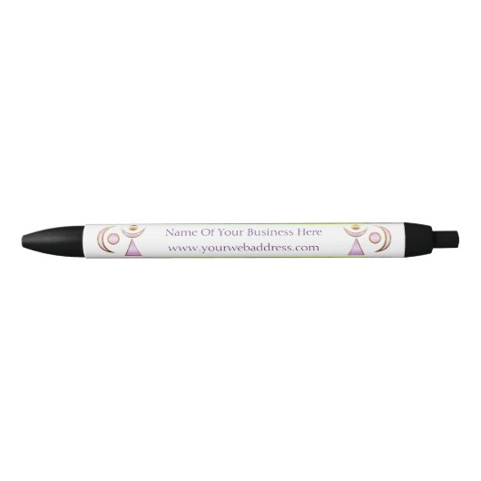 De mystiek zwarte inkt pen (Voorkant)