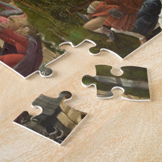 De mystieke activiteit van Sandro Botticelli Legpuzzel (Zijkant)