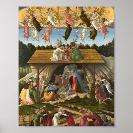 De mystieke activiteit van Sandro Botticelli Poster (Voorkant)