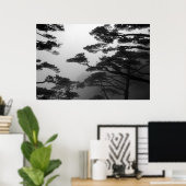 De mystieke bomen - Afdrukken Poster (Thuiskantoor)