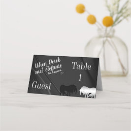 De mystieke eenhoornbruiloft (wanneer de echtgenoo plaatskaartje