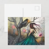 De mystieke fantasiekunst van Molly Harrison Briefkaart (Voorkant / Achterkant)