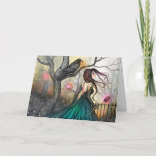 De mystieke fantasiekunst van Molly Harrison Kaart