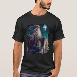 De mystieke goochelaar op een berg 1 t-shirt