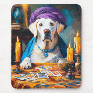 De Mystieke Hond Grappige Waarzegger Hond Muismat