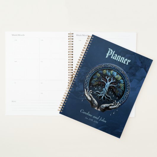 De mystieke Keltische Levensboom Planner (Display)