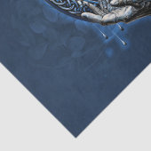 De mystieke Keltische Levensboom Tissuepapier (Detail)