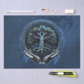 De mystieke Keltische Levensboom Tissuepapier (Craft)