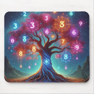 De mystieke levensboom muismat