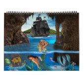 DE MYSTIEKE MEERJONKVROUW KALENDER (Achterkant)