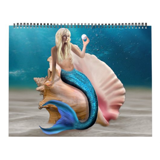DE MYSTIEKE MEERJONKVROUW KALENDER (Hoes)