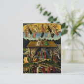 De mystieke nativiteit - Botticelli Briefkaart (Staand voorkant)
