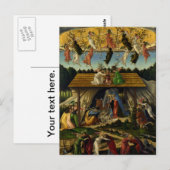 De mystieke nativiteit - Botticelli Briefkaart (Voorkant / Achterkant)