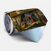 De mystieke nativiteit - Botticelli Stropdas (Opgerold)
