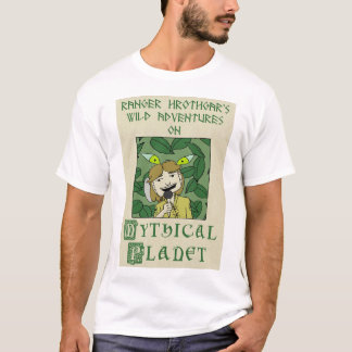 De mystieke planeet van Ranger Rothgars T-shirt