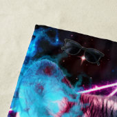 De mystieke ruimtewolf strandlaken (In situ)