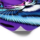 De mystieke tijger poster (Hoek)