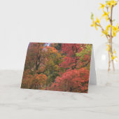 De mystieke Wenskaarten van de Herfst (3) Kaart (Gele Bloem)