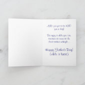 De mythe Het Man De legende - Happy Vaderdag Kaart (Binnen)