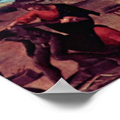 De mythe van de Prometheus-schilderende sequentie  Poster (Hoek)