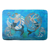 De mythe van de Zeeen New age Folk Art Badmat (Voorkant)