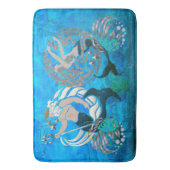 De mythe van de Zeeen New age Folk Art Badmat (Voorkant Verticaal)