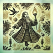 De mythe van het kerstcadeau raamsticker (Vel 3)