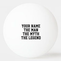 De mythe van het man legende grappig tenniscadeau