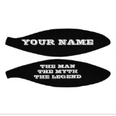 De mythe van het man legende grappige douanenaam basketbal (Panelen)