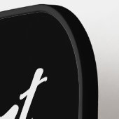 De mythe van het man legende grappige douanespeler pickleball paddle (Links Detail)