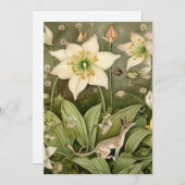 De mythische wereld van de gedraaide muis feestdagenkaart (Voorkant / Achterkant)