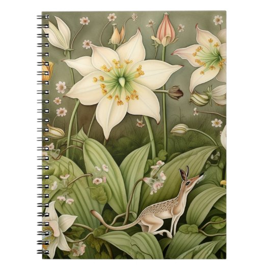 De mythische wereld van de gedraaide muis notitieboek (Voorkant)