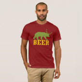De Mythologische Bier! T-shirt (Voorkant volledig)