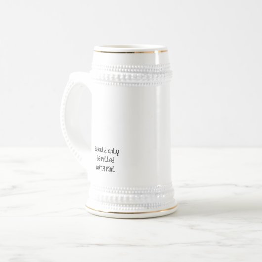 de n00b beker bierpul (Voorkant links)