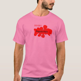 De n00b bovenaan t-shirt