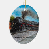 De N & W 611 Iron Horse 2019 Ornament (Rechts)