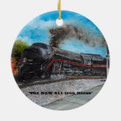 De N & W 611 Iron Horse 2019 Ornament (Achterkant)