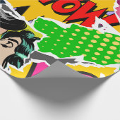 De naadloze stijl van de kunststrips van de patroo cadeaupapier (Hoek)