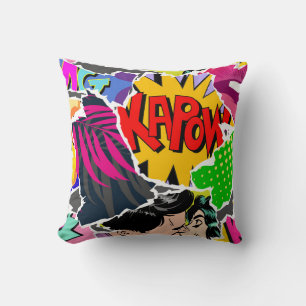 De naadloze stijl van de kunststrips van de patroo kussen