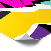 De naadloze stijl van de kunststrips van de patroo poster (Hoek)