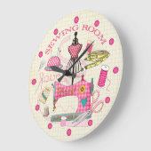 De naaiende Grote Klok van de Zaal (Hoek)