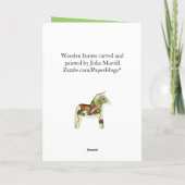 De naaiende Kaart van de Verjaardag van het Thema (Achterkant)