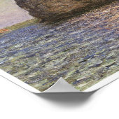 De naald, Etretat, 1885 Poster (Hoek)