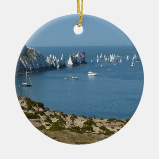 De naalden keramisch ornament (Voorkant)