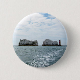 De naalden ronde button 5,7 cm