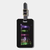De naam Betty in 3D Lichten Bagagelabel (Voorkant verticaal)
