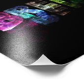 De naam Brenda in 3D-lichten Foto Afdruk (Hoek)