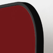 De naam Burgundy Red Monogram van de speler Pickleball Paddle (Links Detail)